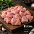 Chicken Skinless, Boneless - Curry Cut - 500g